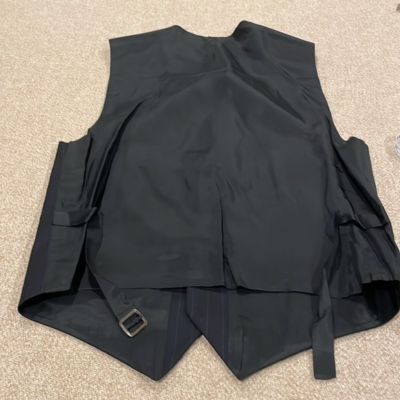 Ralph Lauren - Dillards Men 3-piece Suit Navy Pinstripe J-40R/V-Med/Pants 30-31W - Picture 10 of 16